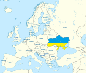 Ukraine Europe Map  Thefreebiedepot