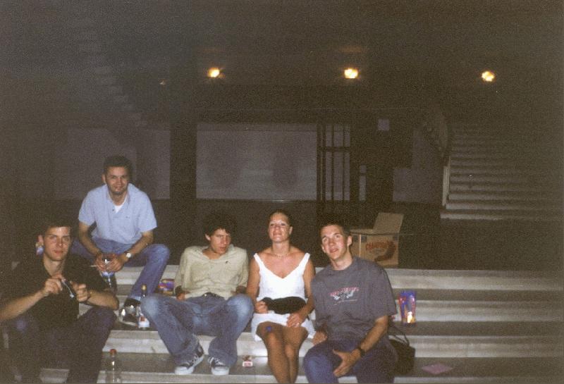 Greek trophy IV (11.07.2002 - 25.07.2002) - Nightlife in Thessaloniki - 7: Afterparty in the residence.