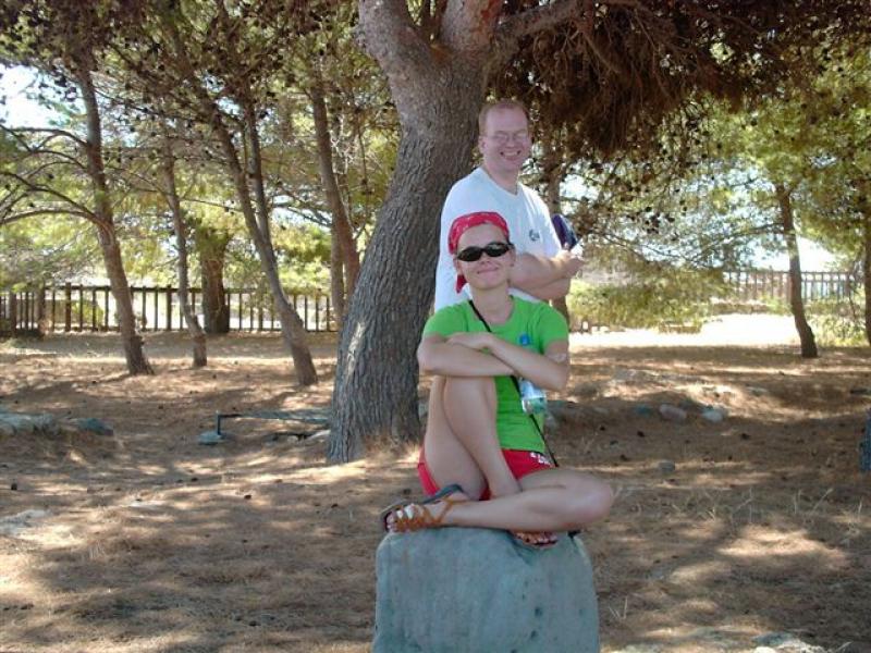 SUN, HEART & LOVE II Edition (18.08.2003 - 01.09.2003) - ...SU first excursion: Nora Ancient Roman City - 49: ...and with Gunnar...