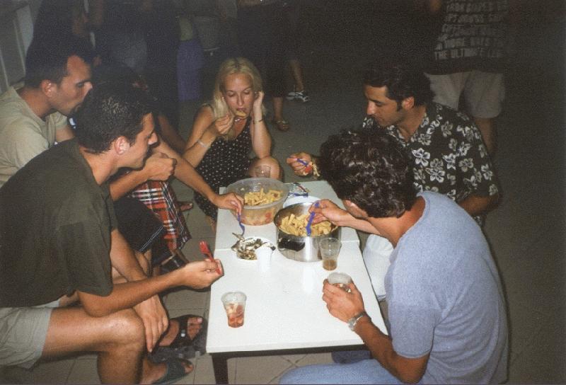 Greek trophy IV (11.07.2002 - 25.07.2002) - European Night - 2: Italien pasta.