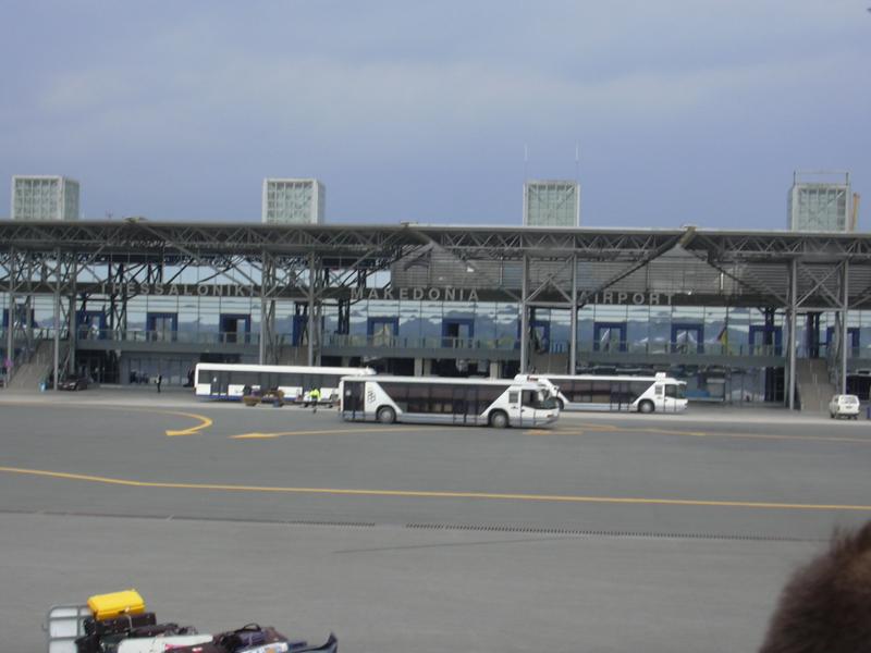 Spring AGORA 2004 (22.04.2004 - 25.04.2004) - Preparations - 1: Arrival in Thessaloniki