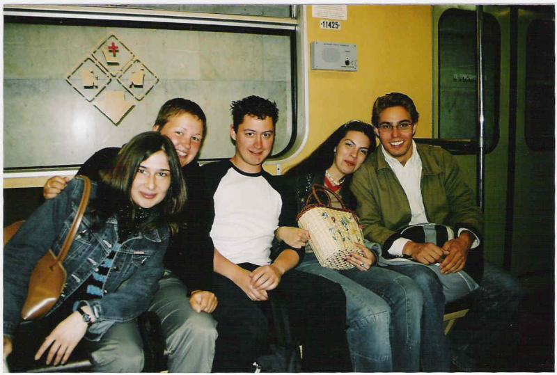 Mediating Europe: BY, Between, and Beyond (03.06.2004 - 05.06.2004) - Yuri's pictures - 2: in the metro
