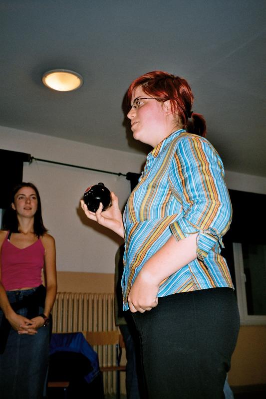 Summer (K)night Fever (14.07.2004 - 28.07.2004) - Grunwald - 30: Judit and her bottle