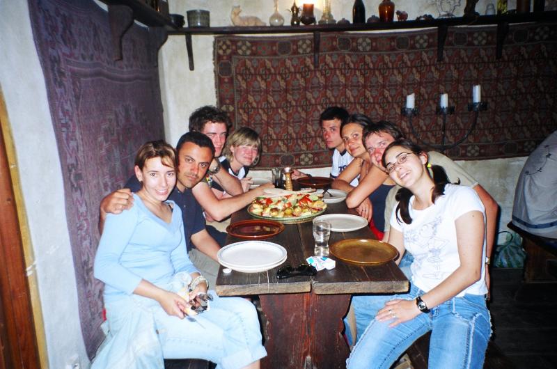Check the Czechs (30.06.2004 - 13.07.2004) - The Best Squirrels of Europe SuPrague2004 - 33: A special dinner...