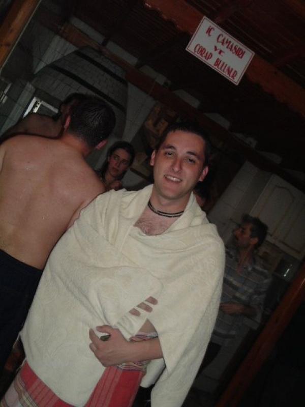 Balkania Regional Meeting Spring 2005 (06.04.2005 - 10.04.2005) - the best RM! - 3: Iko, relaxed after Turkish Bath!