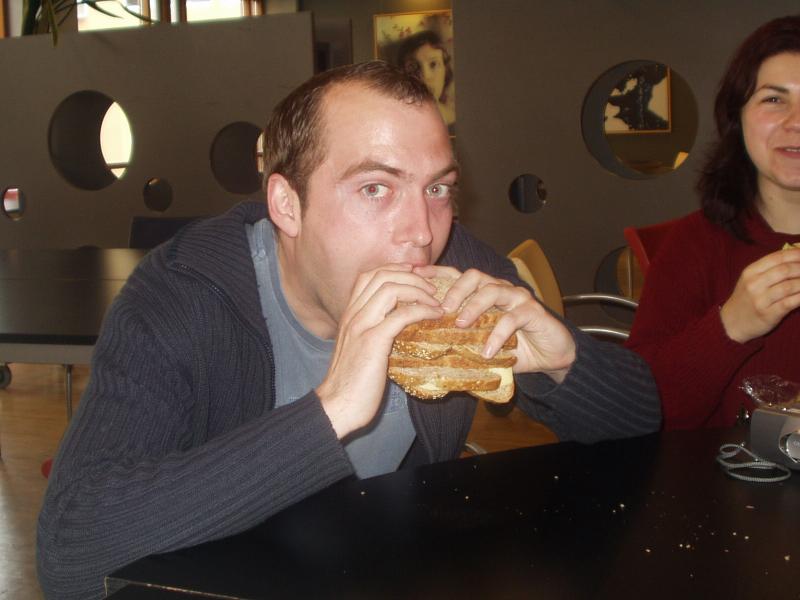 Spring Agora 2005 (05.05.2005 - 08.05.2005) - Torino was there! - 6: Hungry Finn from AEGEE-Kobenhavn