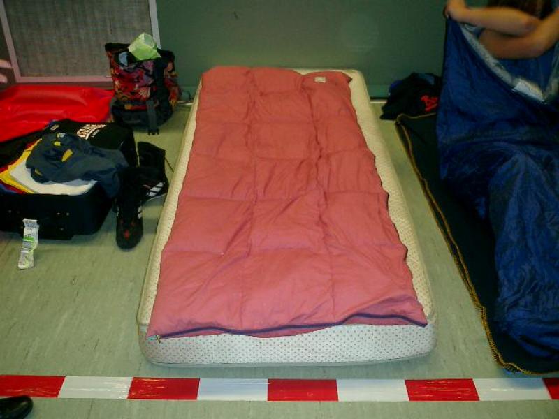 Spring Agora 2005 (05.05.2005 - 08.05.2005) - Freddy NAPOLI AGORA Book - 14: My BED (Stolen) Matress...