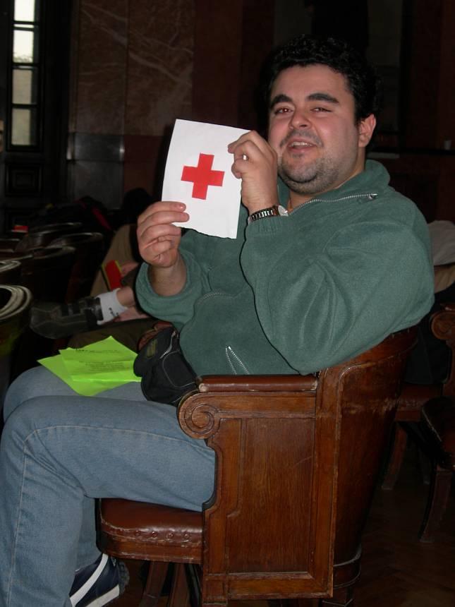 EBM 2006 (16.03.2006 - 19.03.2006) - From AM to EBM - 60: Luca Falcone of the Red Cross Working Group.