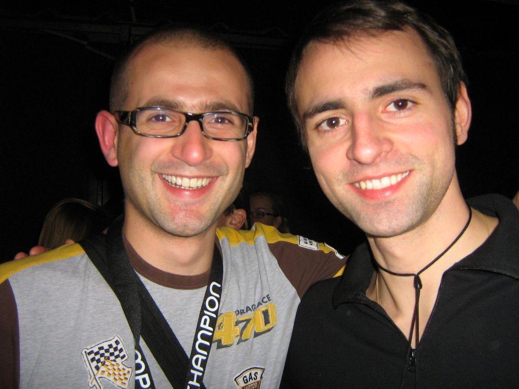 Fall Agora 2006 (02.11.2006 - 05.11.2006) - Agora Napoli in Aegee Slivovice Style - 76:
Old Aegee Friends...Zazza!