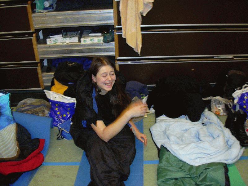 Planning Meeting Think Europe 2003 (28.02.2003 - 02.03.2003) - The gym on Sunday morning - 8