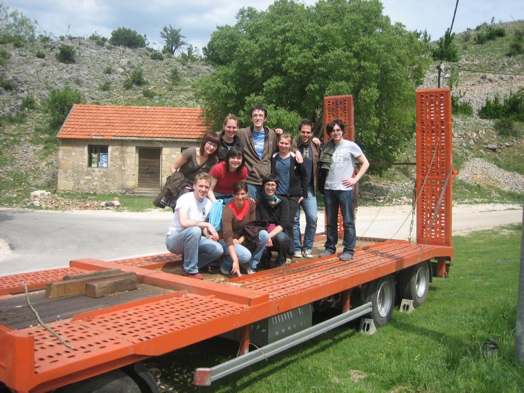 Donkeys Play Paintball (04.05.2008 - 07.05.2008) - Our new (donkey?) Antenna in Zadar - 38