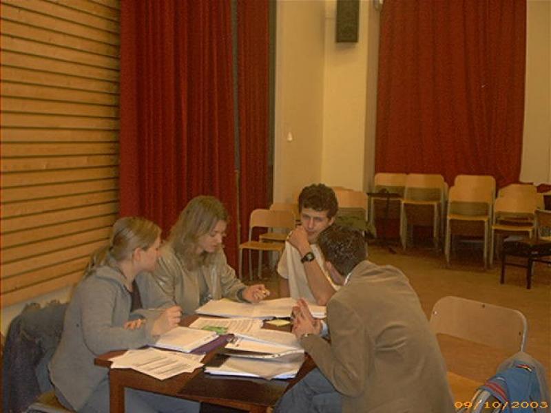 Fundraising European School Utrecht (04.10.2003 - 09.10.2003) - Play (catharsis) and diplomas - 55