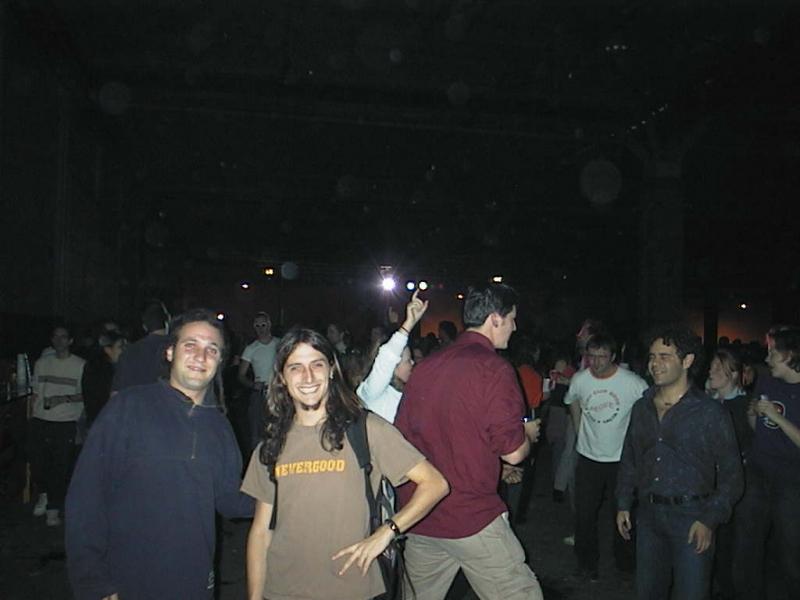 Fall Agora 2003 (22.10.2003 - 26.10.2003) - Agora in Zaragoza - 18: I have no idea who they are and why they are smiling like this :)