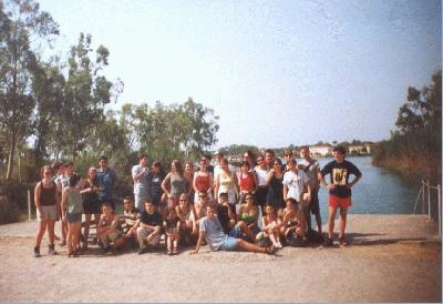 3: Group photo at the Lake of Kaiafa