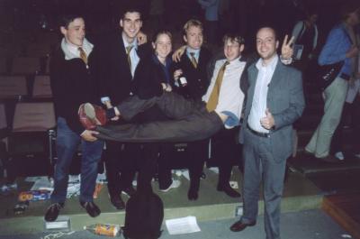 9: AEGEE-Delft, in the first row of course!