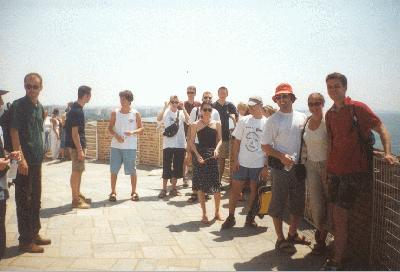 19: Participants enjoying the nice view.