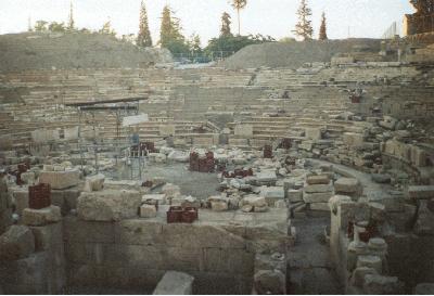 5: Ancient Greek theater, but did they already have plastic boxes in those times?