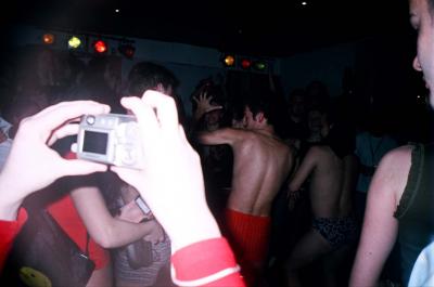 6: Strip during the show...i am the guy with the orange underwear...can you recognize me???