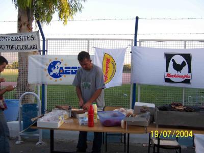 18: and coach preparing foods!