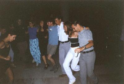 7: Greek dancing