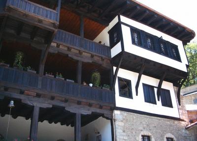 13: The monastery house