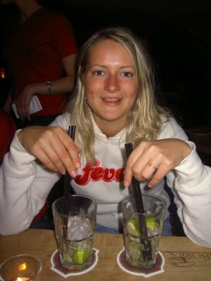 8: Liva from Latvia: "I need more cocktails"