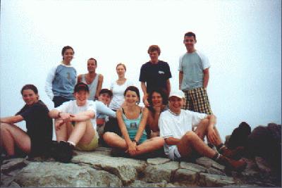 18: At the top of the mountain at 1987 m.