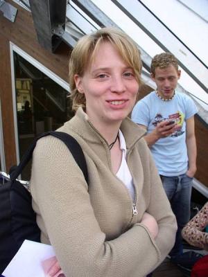 6: Sophie Haring from AEGEE-Passau. Men love her, women too. Ask Rob&Dagny for details. :-)