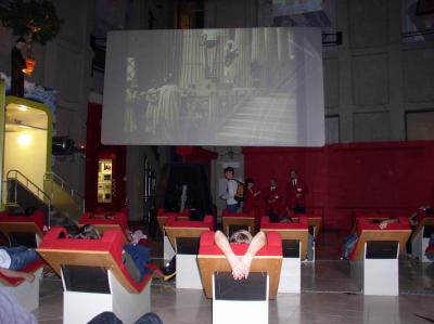 30: One of the two big screens in the cinema museums, one of the most speactacular Museums I have ever seen.
