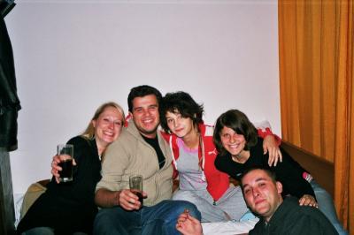 11: first night party in the hostel