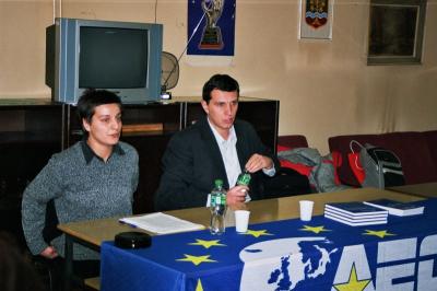 36: Transparency International: Ermina Memic-Porca and Darijo Lazic