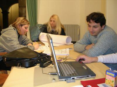 1: last preparations before the event