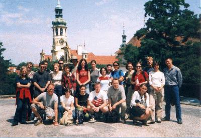 8: Sightseeing tour in Hradcany (in front of Loreta).
