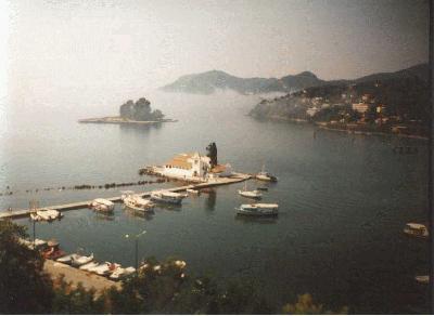 7: Small island with church