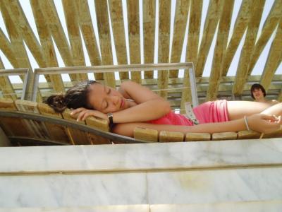 5: Deborah resting