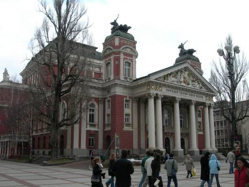 18: More sightseeing: the Ivan Vazov National Theatre.