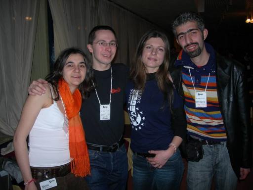 24: Neni, Olivier, Mariana and Siyar.