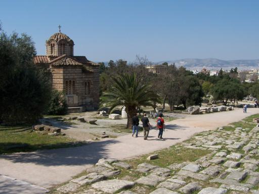 11: We've seen the Agora,the ancient one.