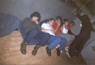 13: People resting after closure of the Agora