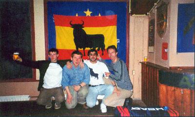 3: My Spanish flag with the bull!!
