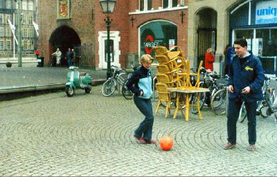 4: Street soccer