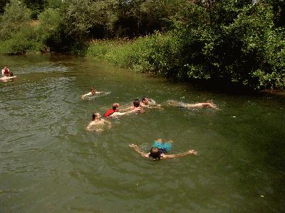 22: Bopping up and down with the lifevests!