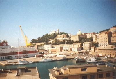11: The port of Ancona.